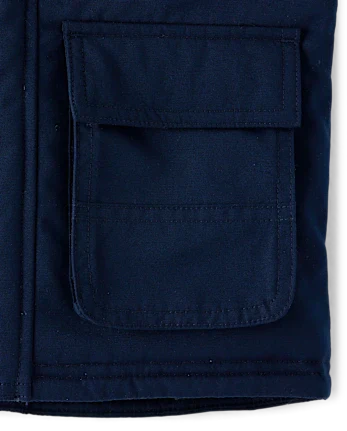 Baby And Toddler Utility Parka Jacket - blue