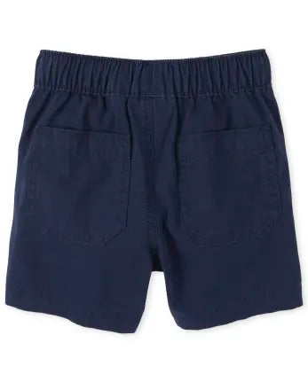Baby And Toddler Boys Pull On Jogger Shorts - blue