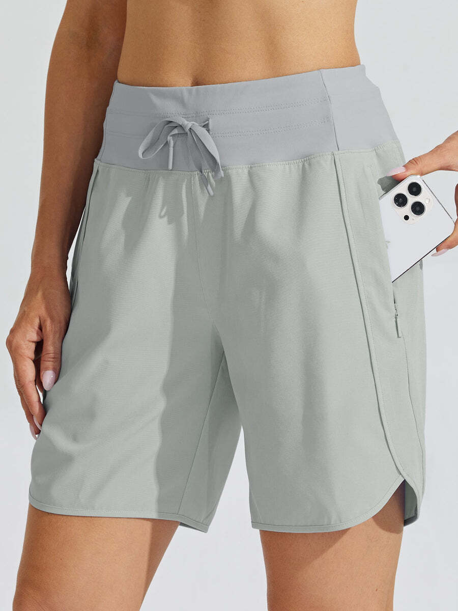 Women's 7 Inseam Athletic High Wasistband Shorts (Buy 2 Free Shipping)