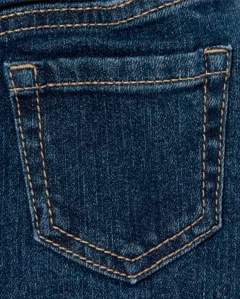 Baby And Toddler Girls Denim Skort - denim