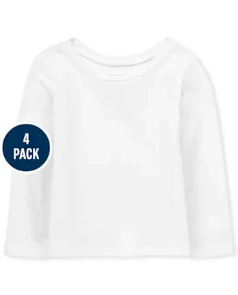 Toddler Girls Tee Shirt 4-Pack - multi