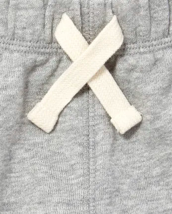 Baby And Toddler French Terry Shorts - gray