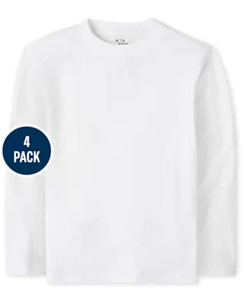 Baby And Toddler Boys Tee Shirt 4-Pack - multi