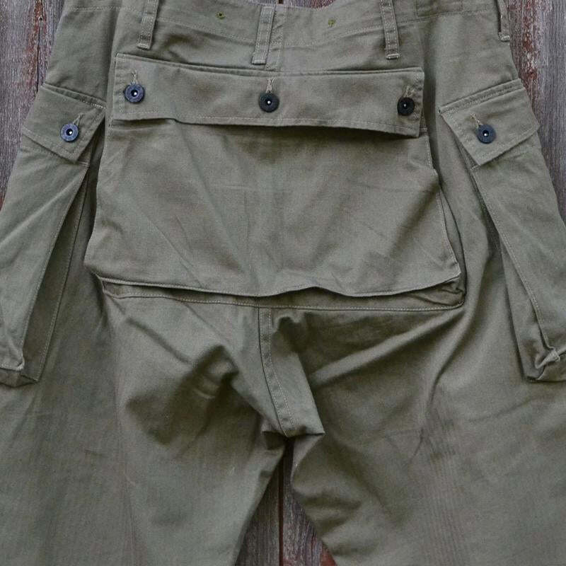 Men's Vintage Multi-pocket Straight-Leg Loose Cotton Cargo Trousers