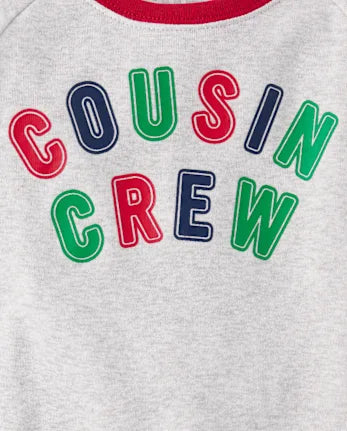 Baby And Toddler Cousin Crew Snug Fit Cotton And Microfleece Pajamas - blue