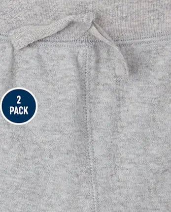 Baby Side Stripe Pants 2-Pack - blue