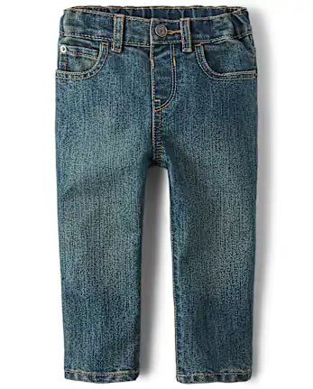 Baby And Toddler Boys Skinny Jeans - denim