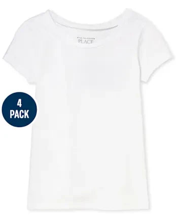 Toddler Girls Tee Shirt 4-Pack - multi