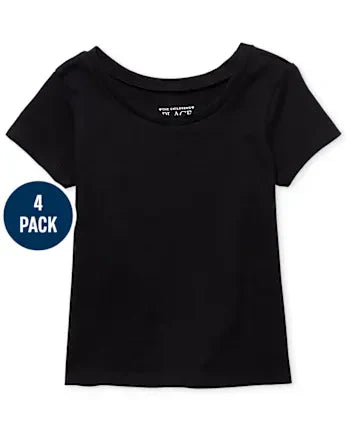 Toddler Girls Tee Shirt 4-Pack - multi