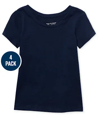 Toddler Girls Tee Shirt 4-Pack - multi