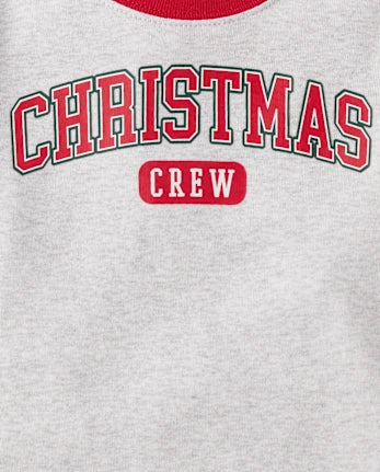 Baby And Toddler Matching Family Christmas Crew Snug Fit Cotton And Flannel Pajamas - multi