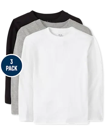 Baby And Toddler Boys Tee Shirt 3-Pack - multi