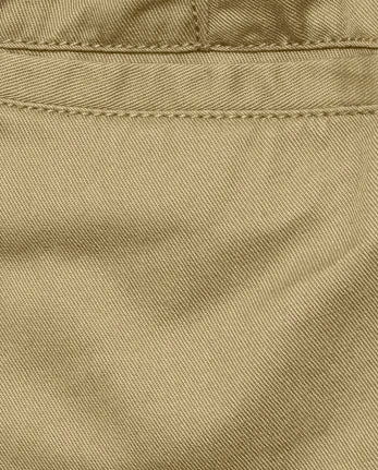 Baby And Toddler Boys Uniform Stretch Straight Chino Pants - tan