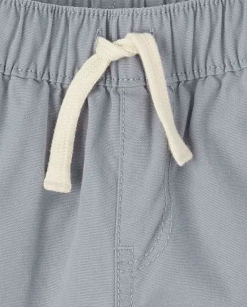Baby And Toddler Boys Pull On Jogger Shorts - gray