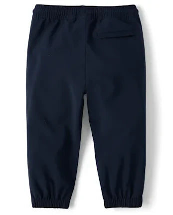 Baby And Toddler Boys Quick Dry Stretch Pull On Jogger Pants - blue
