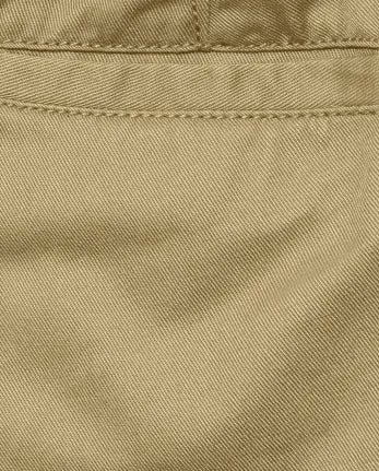 Baby And Toddler Boys Uniform Stretch Skinny Chino Pants - tan