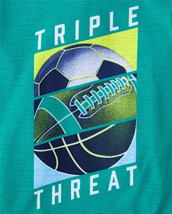 Boys Sports Pajamas - blue