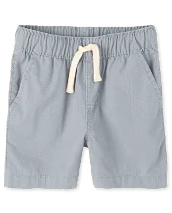 Baby And Toddler Boys Pull On Jogger Shorts - gray