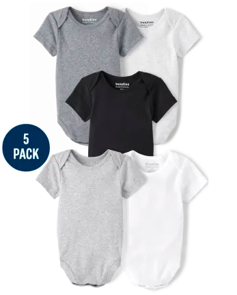 Baby Bodysuit 5-Pack - multi
