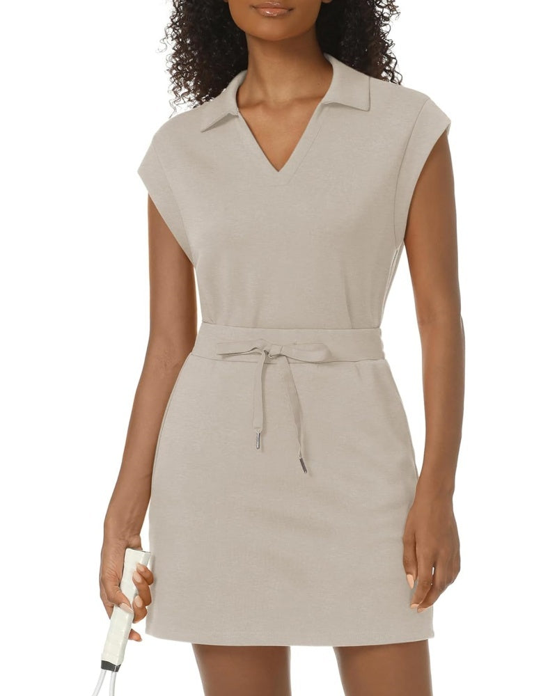 ✨Women's Casual Sports Cap Sleeve Lapel Shirt Skirt Two-Piece Set (Buy 2 Free Shipping)