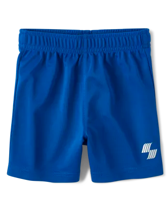 Toddler Boys Basketball Shorts - blue