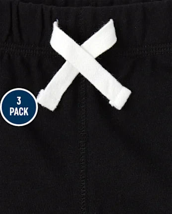 Baby And Toddler French Terry Shorts 3-Pack - multi