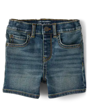 Baby And Toddler Boys Denim Shorts - blue