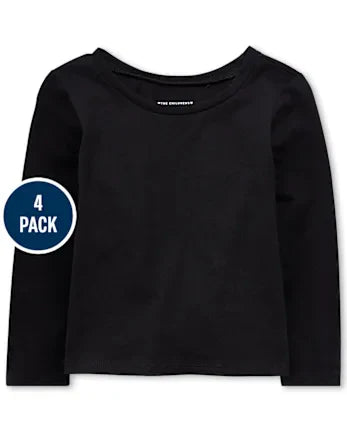 Toddler Girls Tee Shirt 4-Pack - multi