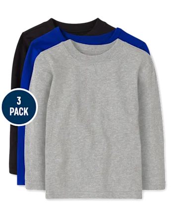 Baby And Toddler Boys Tee Shirt 3-Pack - multi