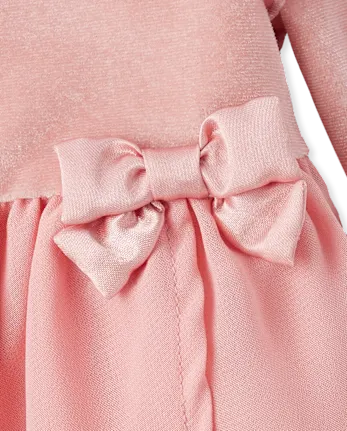 Baby Girls Wrap Tutu Dress - pink
