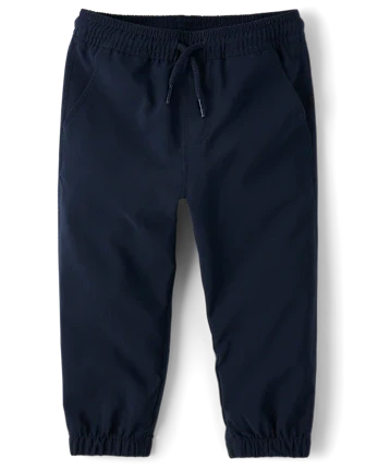Baby And Toddler Boys Quick Dry Stretch Pull On Jogger Pants - blue
