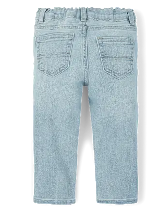 Baby And Toddler Boys Straight Jeans - blue