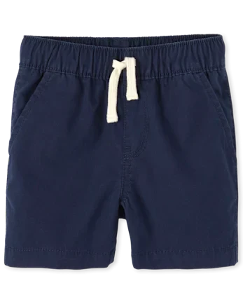 Baby And Toddler Boys Pull On Jogger Shorts - blue