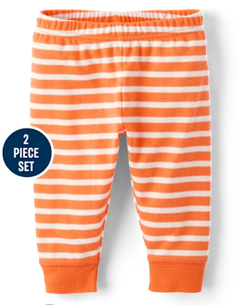 Baby Halloween 2-Piece Playwear Set - white