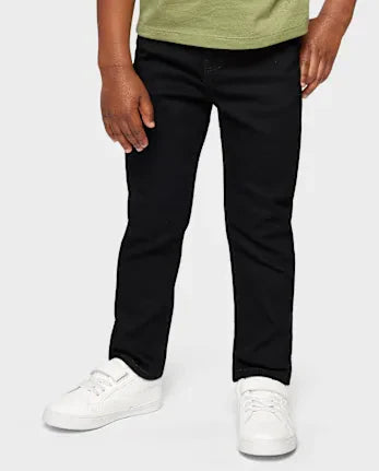 Baby And Toddler Boys Skinny Jeans - black