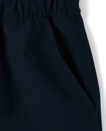 Baby And Toddler Boys Quick Dry Stretch Pull On Jogger Shorts - blue