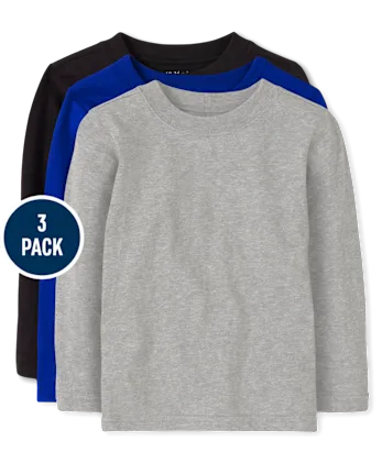 Baby And Toddler Boys Tee Shirt 3-Pack - multi