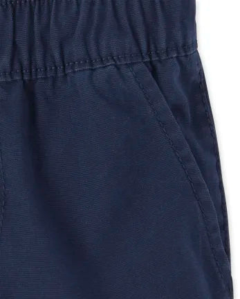 Baby And Toddler Boys Pull On Jogger Shorts - blue