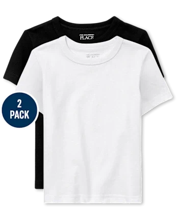 Baby And Toddler Boys Tee Shirt 2-Pack - multi