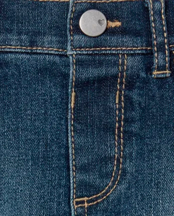 Baby And Toddler Girls Denim Skort - denim