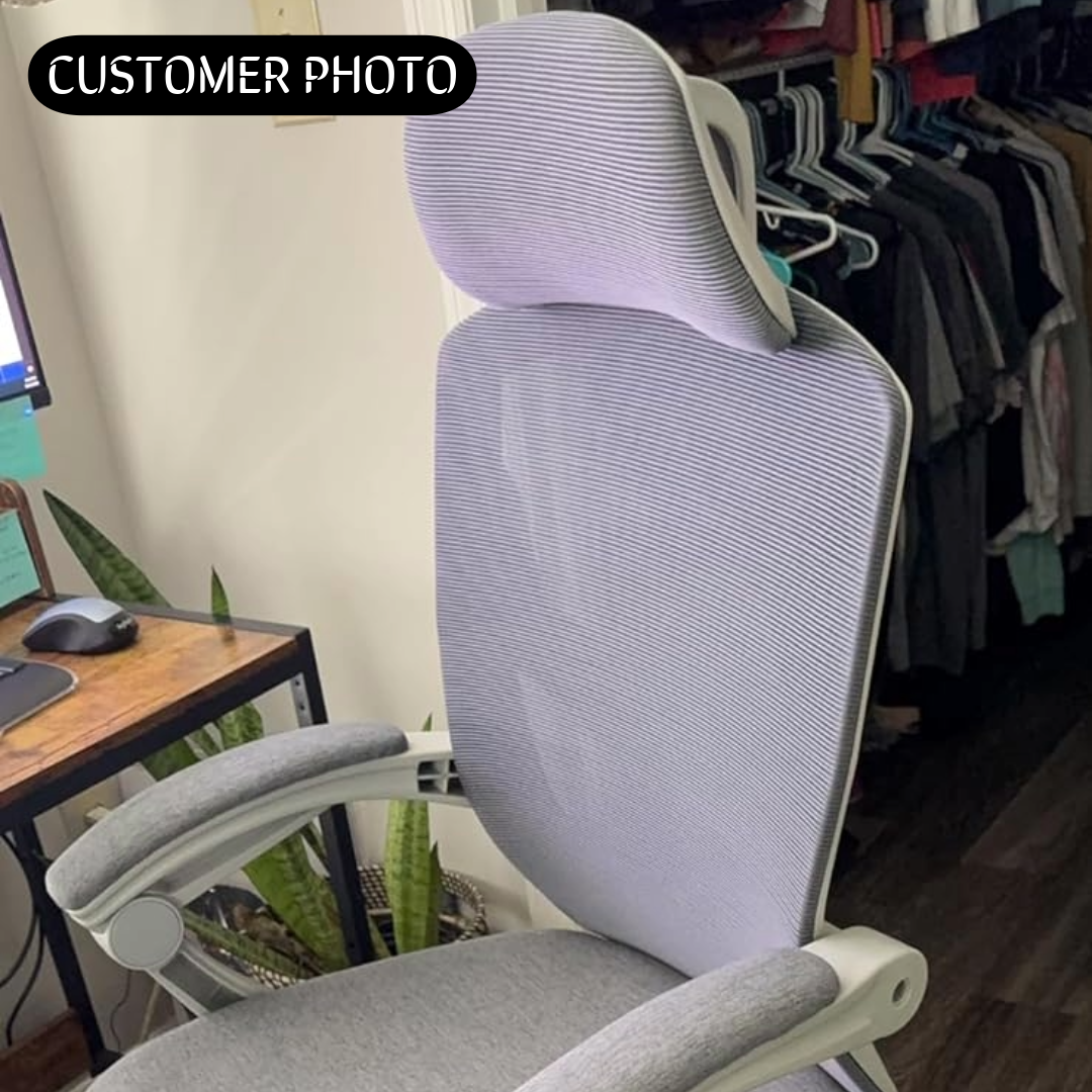 CDC Stealth™ - Ergonomic Office Chair with Lumbar and Headrest Support