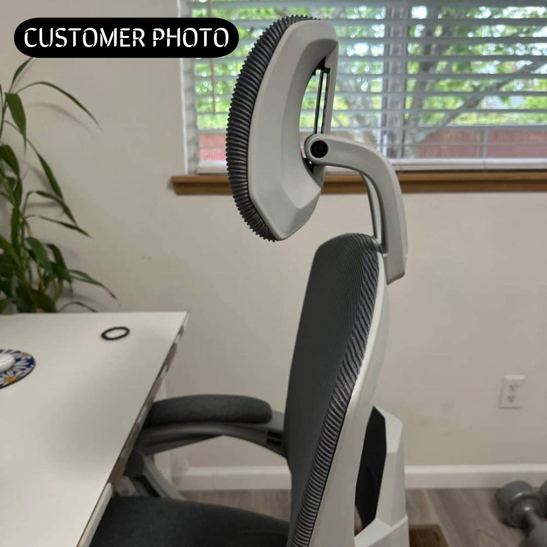 CDC Stealth™ - Ergonomic Office Chair with Lumbar and Headrest Support