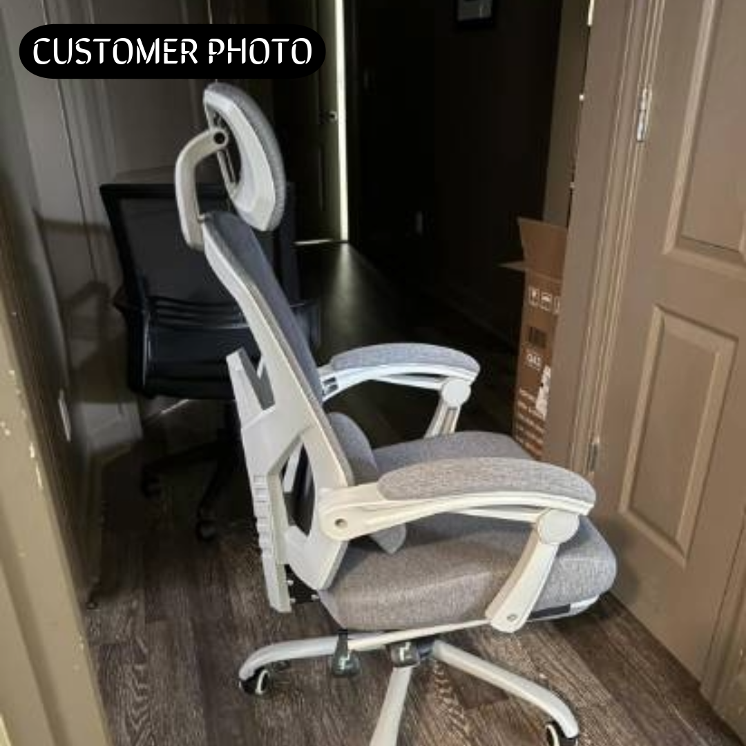 CDC Stealth™ - Ergonomic Office Chair with Lumbar and Headrest Support